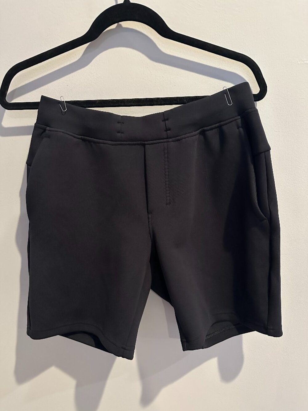 Lululemon Mens Smooth Spacer Black Shorts